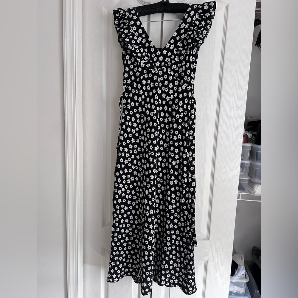 Floral print Pencil long dress